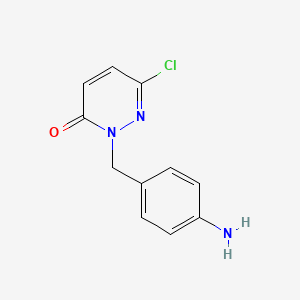 2-(4-aminobenzyl)-6-chloropyridazin-3(2H)-one