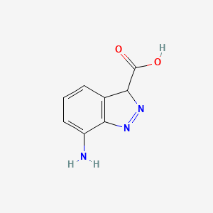 7-Amino-3H-indazole-3-carboxylic acid