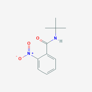 molecular formula C11H14N2O3 B2834635 N-(tert-butyl)-2-nitrobenzamide CAS No. 41225-78-9