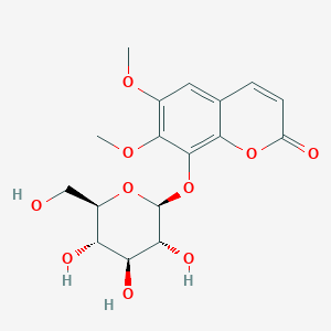 6,7-Dimethoxy-2-oxo-2H-chromen-8-yl beta-D-glucopyranoside