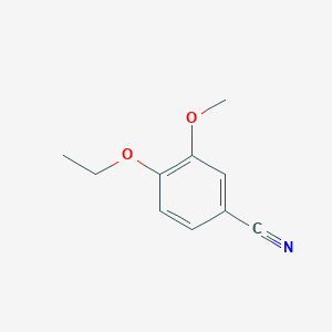 molecular formula C10H11NO2 B2834862 4-Ethoxy-3-methoxybenzonitrile CAS No. 81259-56-5