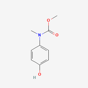 molecular formula C9H11NO3 B2834895 methyl N-(4-hydroxyphenyl)-N-methylcarbamate CAS No. 189223-68-5