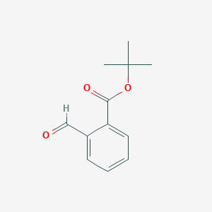 molecular formula C12H14O3 B2834924 tert-Butyl 2-formylbenzoate CAS No. 907948-73-6