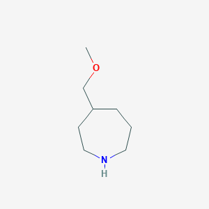 molecular formula C8H17NO B2835016 4-(Methoxymethyl)azepane CAS No. 1141379-86-3
