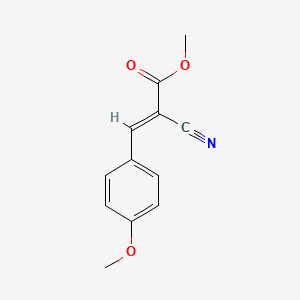 molecular formula C12H11NO3 B2835056 Methyl 2-cyano-3-(4-methoxyphenyl)acrylate CAS No. 14479-58-4