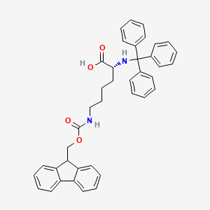 molecular formula C40H38N2O4 B2835057 Trt-L-Lys(Fmoc)-OH CAS No. 122832-81-9; 2504147-15-1