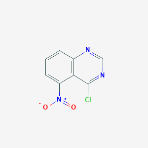 molecular formula C8H4ClN3O2 B2835063 4-Chloro-5-nitroquinazoline CAS No. 75224-28-1