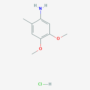 4,5-Dimethoxy-2-methylaniline hydrochloride