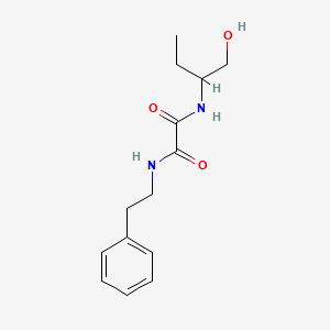 molecular formula C14H20N2O3 B2835374 N1-(1-hydroxybutan-2-yl)-N2-phenethyloxalamide CAS No. 708226-84-0