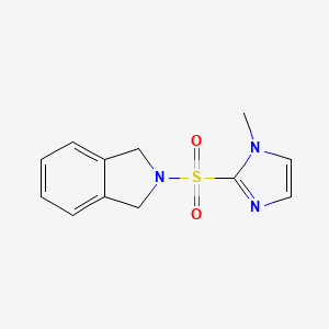 2-[(1-methyl-1H-imidazol-2-yl)sulfonyl]-2,3-dihydro-1H-isoindole
