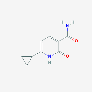 molecular formula C9H10N2O2 B2835719 6-Cyclopropyl-2-hydroxynicotinamide CAS No. 1950617-91-0