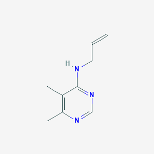 N-allyl-5,6-dimethylpyrimidin-4-amine