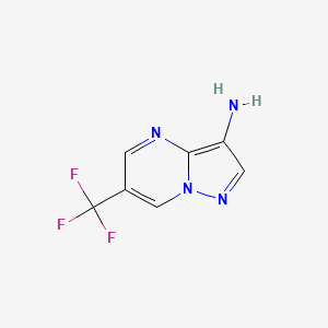 6-(Trifluoromethyl)pyrazolo[1,5-a]pyrimidin-3-amine