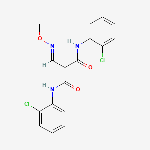 N~1~,N~3~-bis(2-chlorophenyl)-2-[(methoxyimino)methyl]malonamide