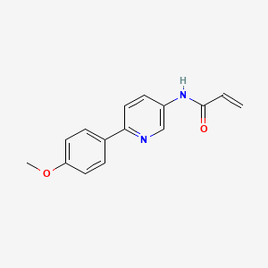 N-[6-(4-methoxyphenyl)pyridin-3-yl]prop-2-enamide