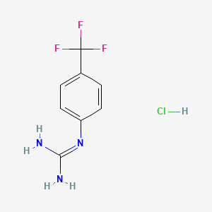 2-[4-(Trifluoromethyl)phenyl]guanidine;hydrochloride