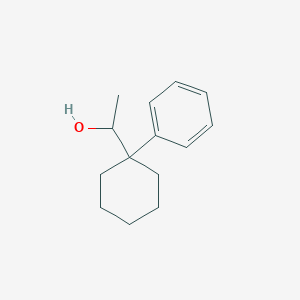 molecular formula C14H20O B2836650 1-(1-Phenylcyclohexyl)ethanol CAS No. 6555-65-3