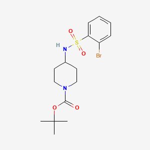 tert-Butyl 4-(2-bromophenylsulfonamido)piperidine-1-carboxylate