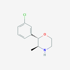 (2S,3S)-2-(3-chlorophenyl)-3-methylmorpholine