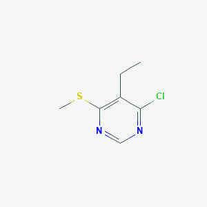 4-Chloro-5-ethyl-6-(methylthio)pyrimidine