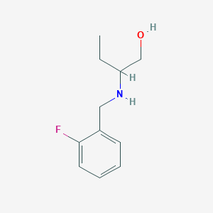 2-(2-Fluoro-benzylamino)-butan-1-ol