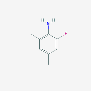 molecular formula C8H10FN B2837095 2-Fluoro-4,6-dimethylaniline CAS No. 1780776-35-3