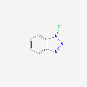 molecular formula C6H4ClN3 B028376 1-Chlorobenzotriazole CAS No. 21050-95-3