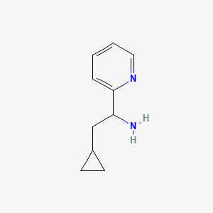 2-Cyclopropyl-1-(2-pyridyl)ethylamine