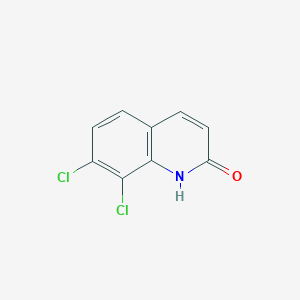 molecular formula C9H5Cl2NO B2837757 7,8-Dichloro-1,2-dihydroquinolin-2-one CAS No. 1339813-01-2