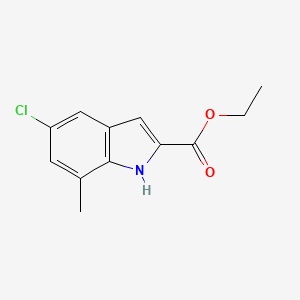 ethyl 5-chloro-7-methyl-1H-indole-2-carboxylate