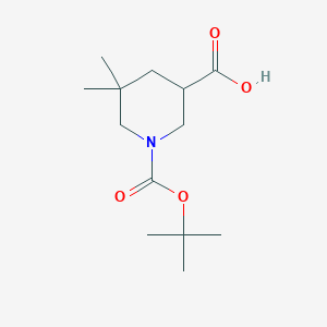 1-Boc-5,5-dimethylpiperidine-3-carboxylic acid