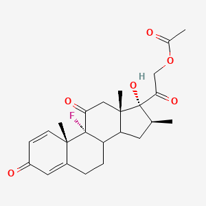molecular formula C24H29FO6 B2838280 11-Oxo-Betamethsone-21-Acetate CAS No. 4772-08-1