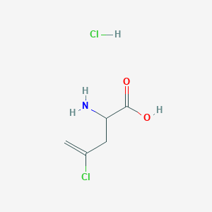2-Amino-4-chloropent-4-enoic acid hydrochloride