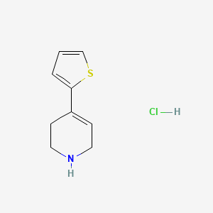 4-(Thiophen-2-yl)-1,2,3,6-tetrahydropyridine hydrochloride