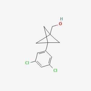[3-(3,5-Dichlorophenyl)-1-bicyclo[1.1.1]pentanyl]methanol