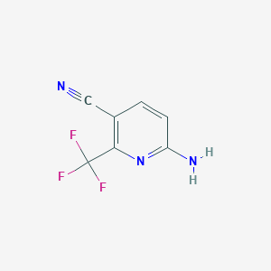 6-Amino-2-(trifluoromethyl)pyridine-3-carbonitrile
