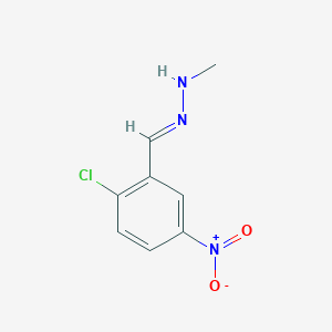 (E)-1-[(2-chloro-5-nitrophenyl)methylidene]-2-methylhydrazine