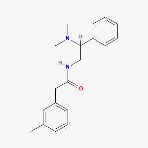 N-(2-(dimethylamino)-2-phenylethyl)-2-(m-tolyl)acetamide