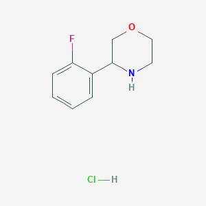 3-(2-Fluorophenyl)morpholine hcl