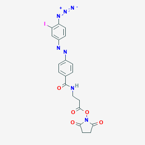 molecular formula C20H16IN7O5 B028387 Denny-jaffe reagent CAS No. 109545-43-9