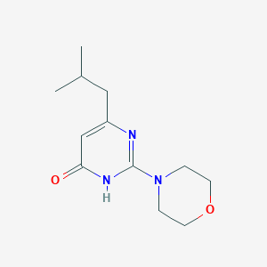 6-isobutyl-2-morpholinopyrimidin-4(3H)-one