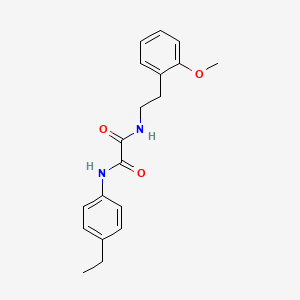 N1-(4-ethylphenyl)-N2-(2-methoxyphenethyl)oxalamide