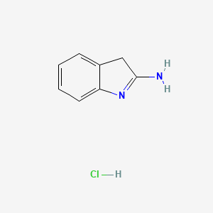 2,3-dihydro-1H-indol-2-imine hydrochloride