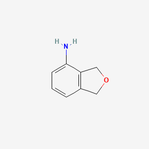 molecular formula C8H9NO B2839128 4-Amino-1,3-dihydroisobenzofuran CAS No. 98475-10-6