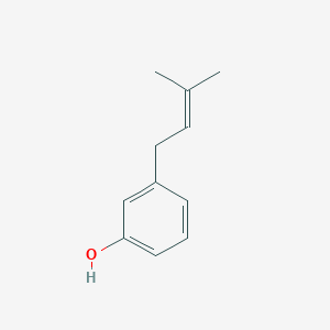 molecular formula C11H14O B2839226 3-(3-Methylbut-2-en-1-yl)phenol CAS No. 858130-35-5