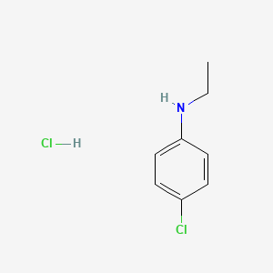 B2839554 4-chloro-N-ethylaniline hydrochloride CAS No. 720681-41-4