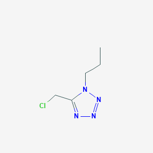 5-(chloromethyl)-1-propyl-1H-1,2,3,4-tetrazole