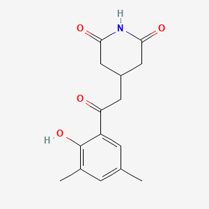 molecular formula C15H17NO4 B2840112 Actiphenol CAS No. 526-02-3