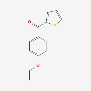 molecular formula C13H12O2S B2840114 (4-ETHOXYPHENYL)(THIOPHEN-2-YL)METHANONE CAS No. 428487-13-2