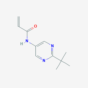 N-(2-Tert-butylpyrimidin-5-yl)prop-2-enamide